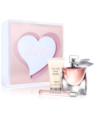 macy's lancome la vie est belle gift set