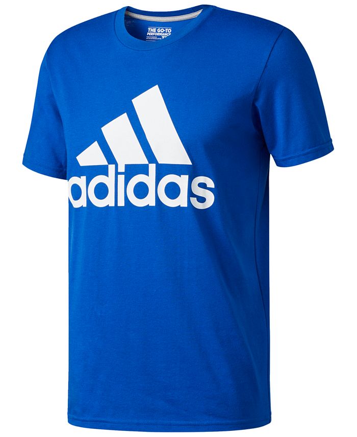 adidas Men's ClimaLite® Logo T-Shirt - Macy's