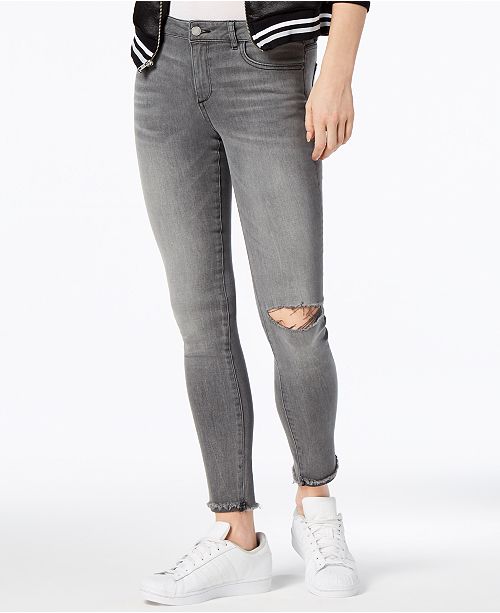 DL 1961 DL1961 Emma Low Rise Skinny Ripped Jeans & Reviews - Jeans - Juniors - Macy's