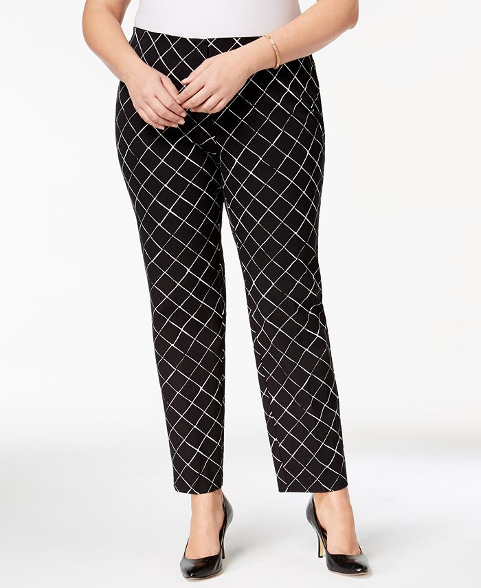 alfani plus size capris