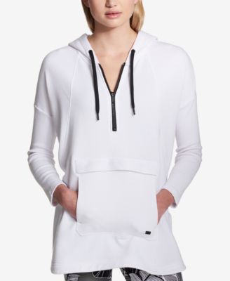Pull De Sport DKNY 1/2 Zip – Taille XL – Coloris Rosebud – Neuf Avec étiquettes