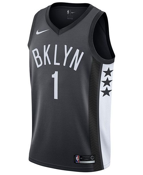 Nike Men's D'Angelo Russell Brooklyn Nets Statement Swingman Jersey