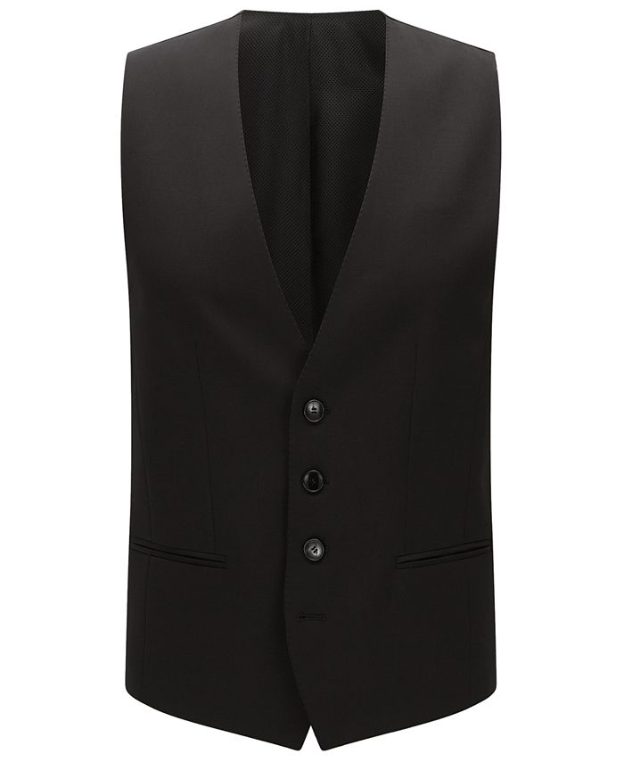 Hugo Boss BOSS Men's Slim-Fit Waistcoat & Reviews - Suits & Tuxedos ...