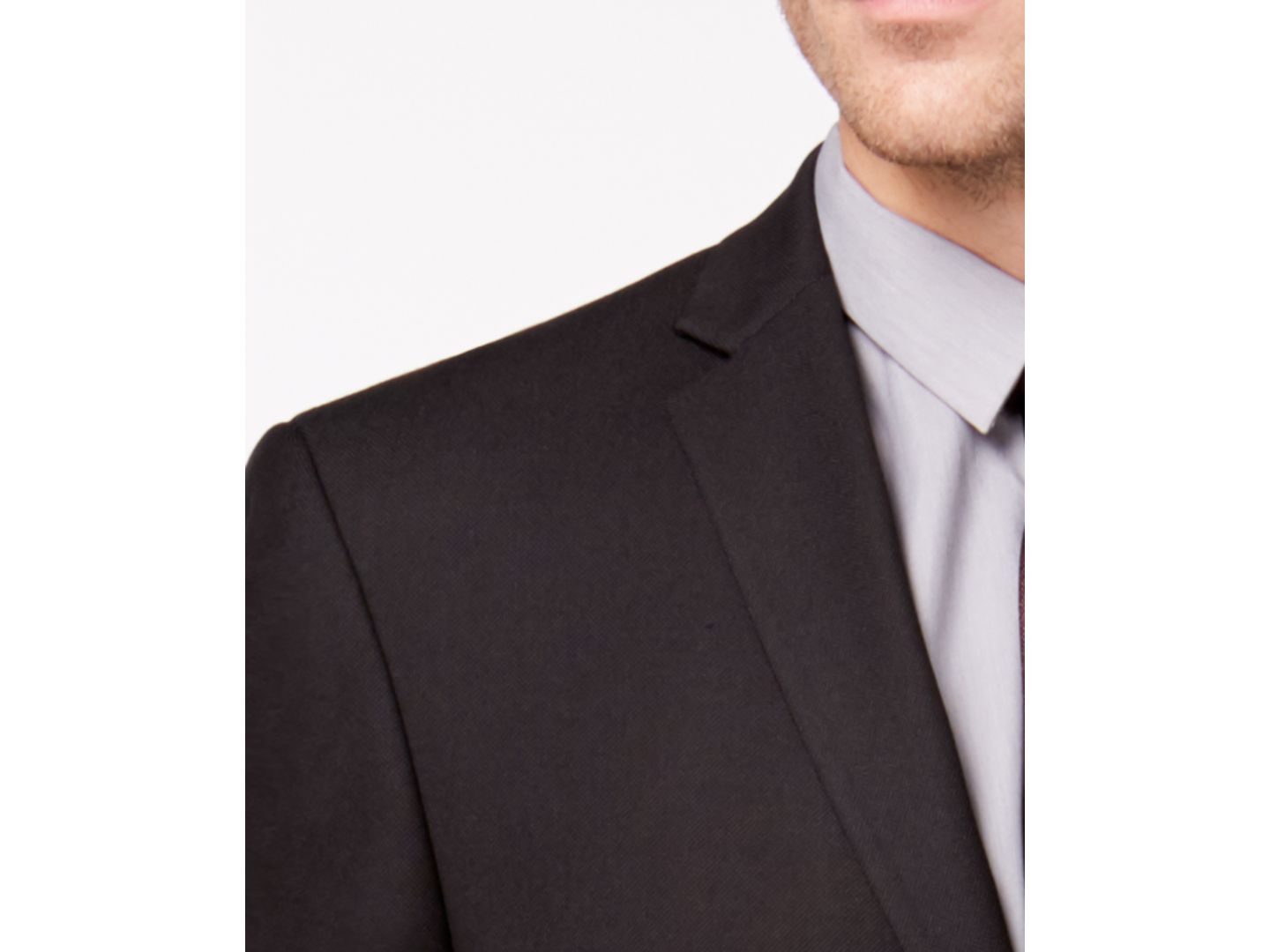 Мужские комплекты Marc New York by Andrew Marc Slim Fit 2-Piece Suit, цвет: Чёрный однотонный — фото 4