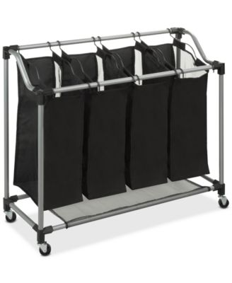 Honey Can Do - Hampers, Deluxe Quad Laundry Sorter
