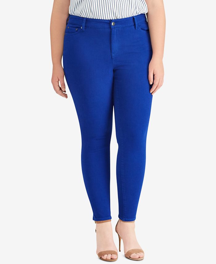 Lauren Ralph Lauren Plus Size HighRise Skinny Jeans Macy's