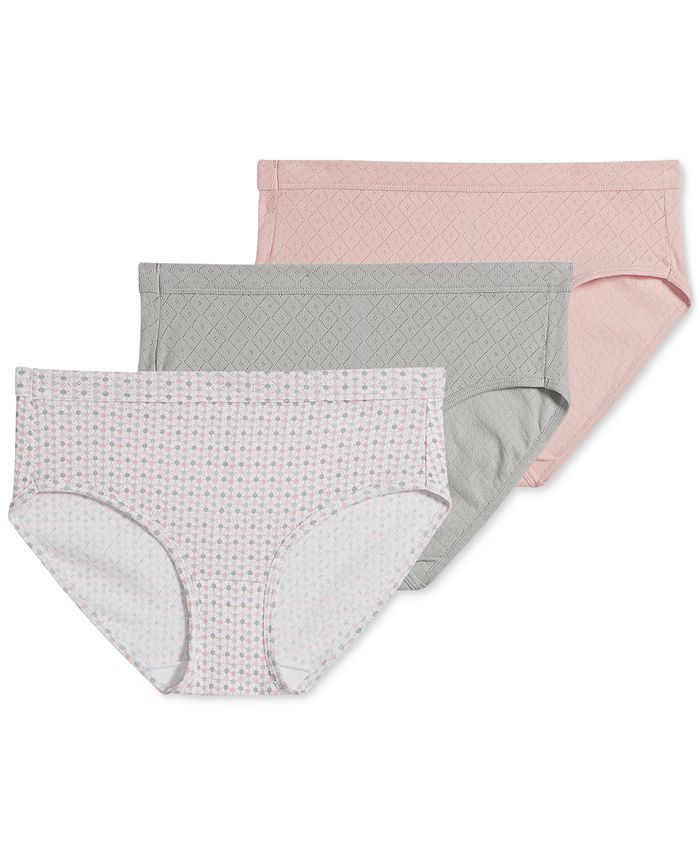 Elance Breathe Hipster Underwear 3 Pack 1540, also available in extended  sizes