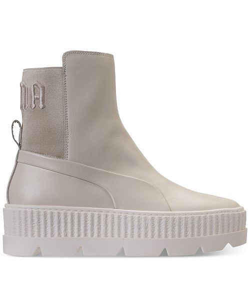 fenty women's chelsea sneaker boot