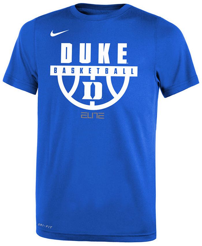 Nike Duke Blue Devils Basketball Legend Logo T-Shirt, Big Boys (8-20 ...