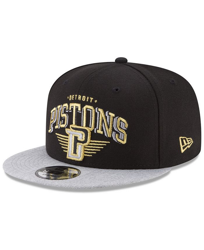 New Era Detroit Pistons Gold Mark 9FIFTY Snapback Cap - Macy's