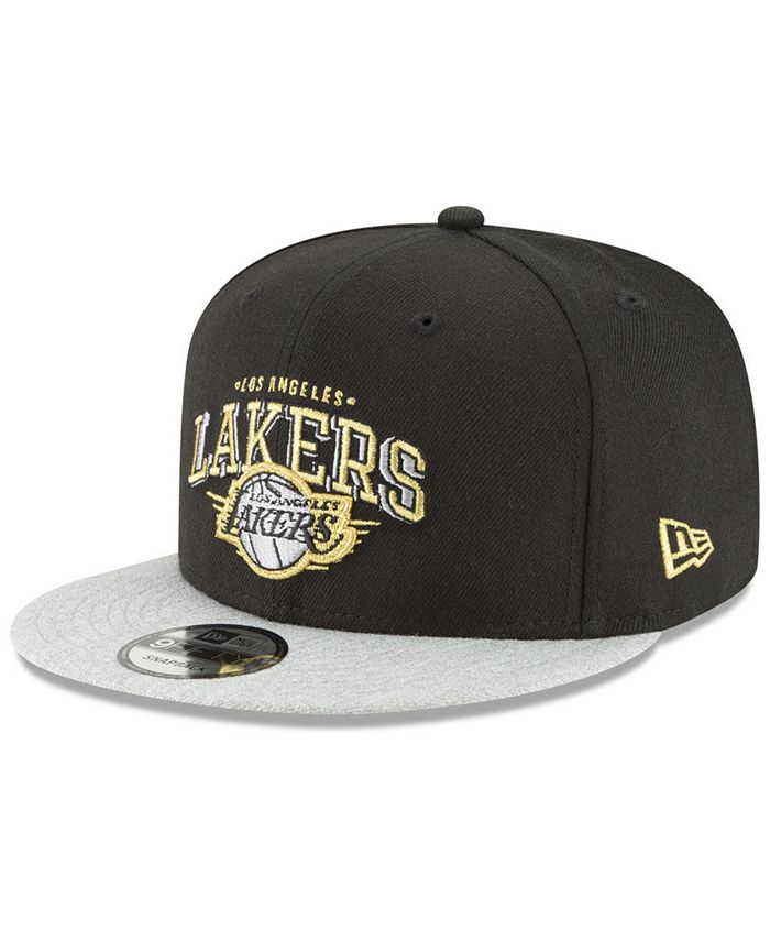 New Era Los Angeles Lakers Gold Mark 9FIFTY Snapback Cap - Macy's