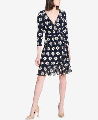 tommy hilfiger wrap dress