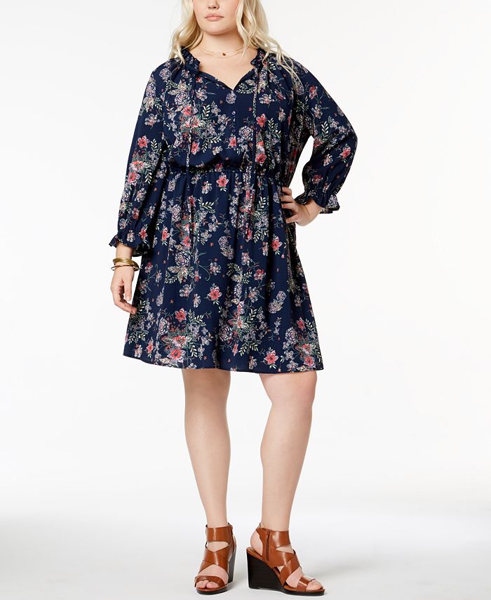 Macys hot sale peasant dress