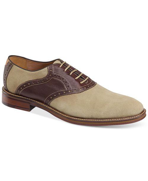 Johnston Murphy Men S Warner Saddle Lace Up Oxfords Reviews
