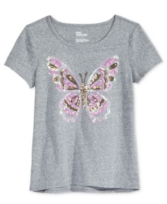 Epic Threads - Sequin Butterfly T-Shirt, Big Girls (7-16)