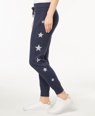 Tommy Hilfiger Star-Print Jogger Pants, Created for Macy's Macy's