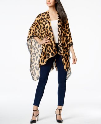 Steve Madden - Leopard-Print Cape