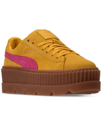 fenty suede cleated creeper women's