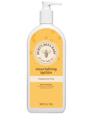 Burt's Bees - Baby Bee Nourishing Lotion - Fragrance Free, 12 oz