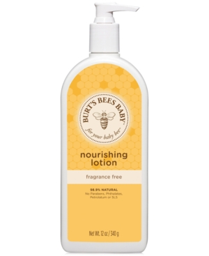 UPC 792850019423 product image for Burt's Bees Baby Bee Nourishing Lotion - Fragrance Free, 12 oz | upcitemdb.com