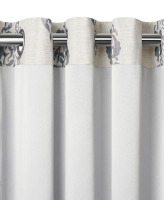 Elrene Home Fashions Navara Medallion Room Darkening Window Curtain