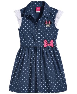 minnie mouse denim dress