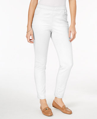 Karen Scott Petite Short Pull-On Pants, Created for Macy's - Macy's
