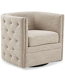 Catherine Swivel Tufted Chair