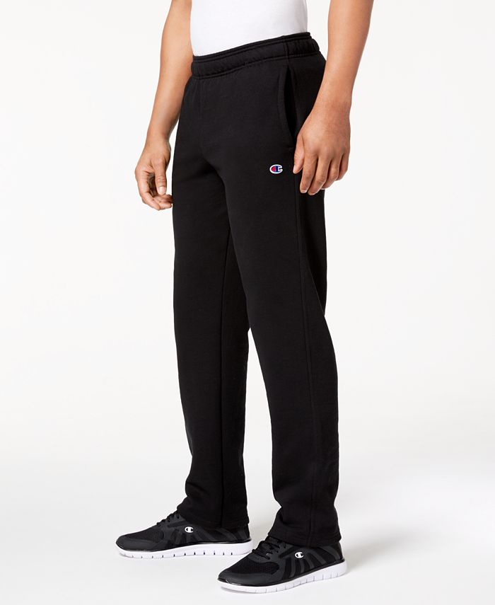 men's champion powerblend fleece pants