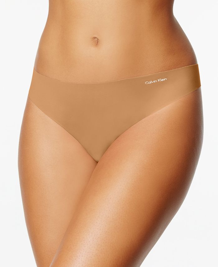 Calvin Klein Women's Invisibles 3-Pack Thong Underwear QD3558 - Macy's