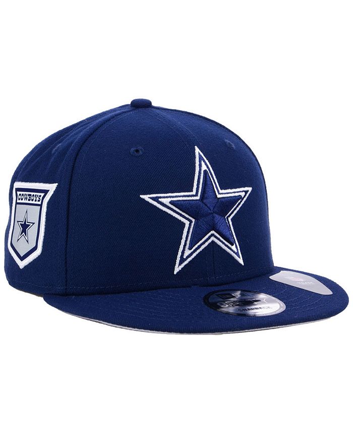 New Era Dallas Cowboys Anniversary Patch 9FIFTY Snapback Cap - Macy's