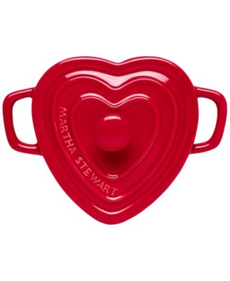 Martha Stewart Collection 4-Pc. Heart Cocottes Set, Created for Macy's 