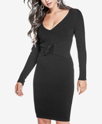 sweater dress guess