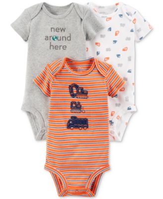 Carter's Carters Little Planet Organics 3-Pack Graphic-Print Cotton ...