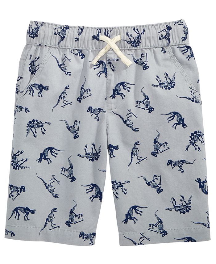 Epic Threads Dino-Print Cotton Shorts, Little Boys, Created for Macy's ...