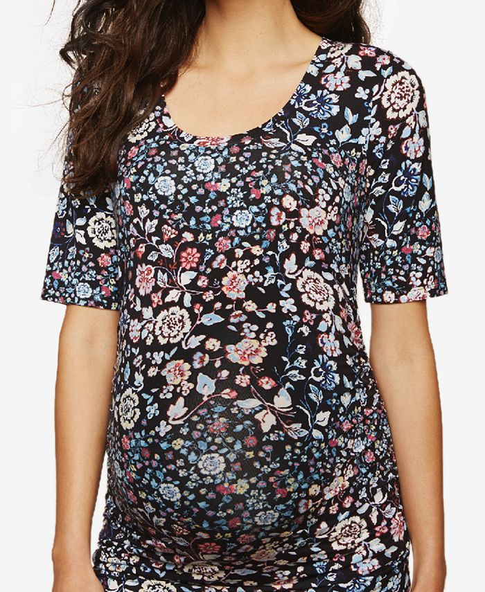 Motherhood Maternity Ruched Dress Macy's