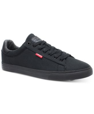 levi's men's canvas shoes