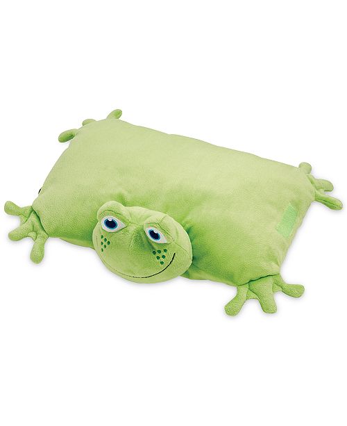 go travel frog pillow