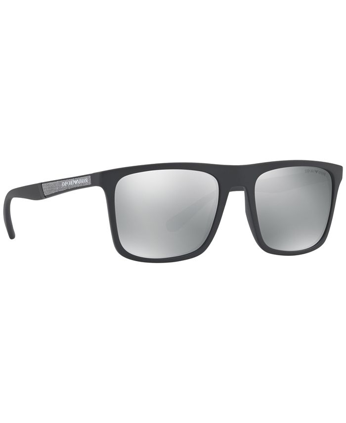 Emporio Armani Polarized Sunglasses, EA4097 - Macy's