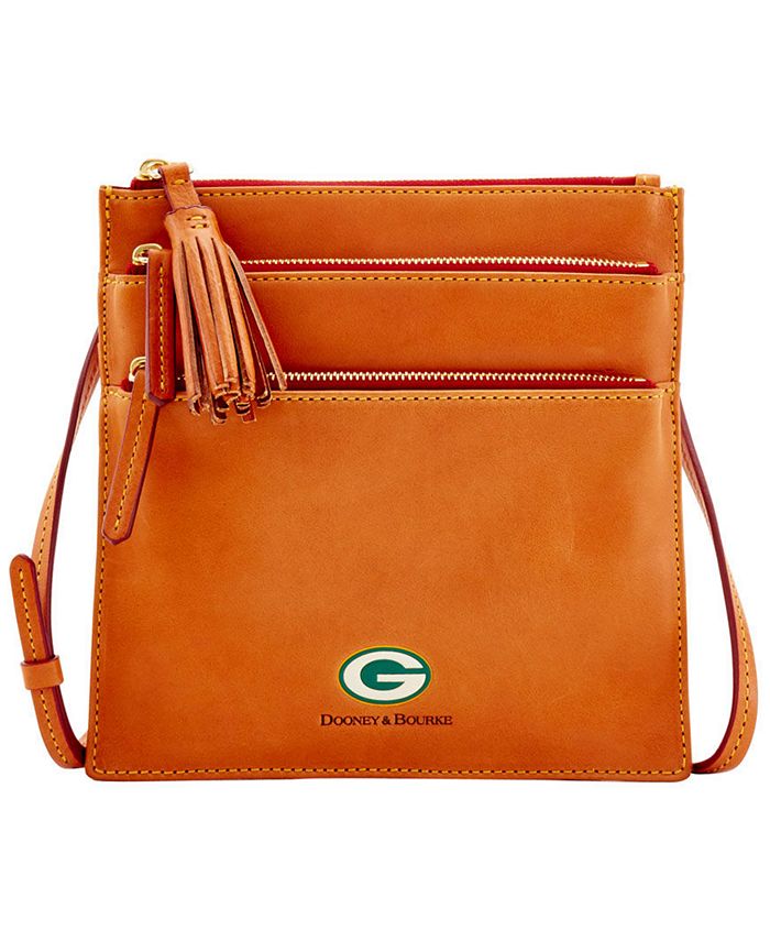 Dooney & Bourke Green Bay Packers Florentine Triple Zip Crossbody Bag