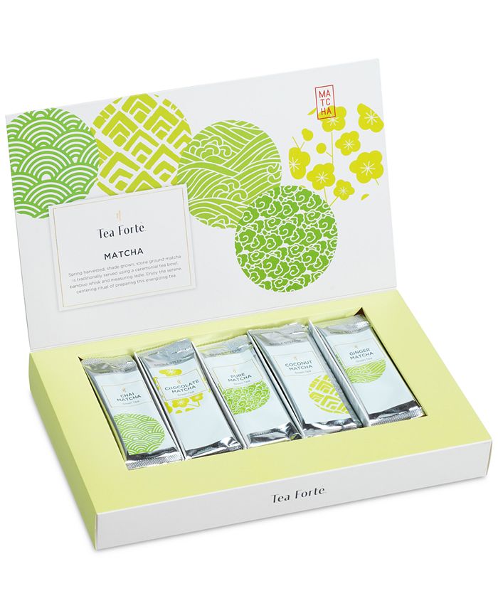 Tea Forte Tea Forté Matcha 15Pk. Single Steeps Green Tea Pouches Macy's