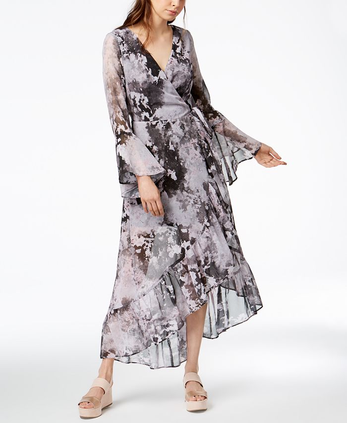Bar iii wrap dress store