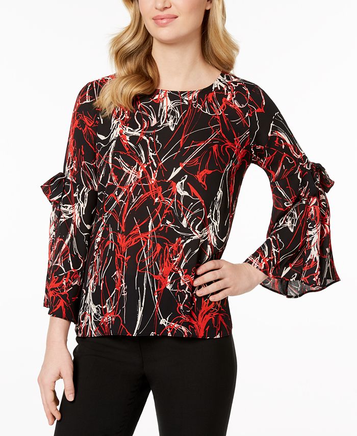 macy's alfani petite tops