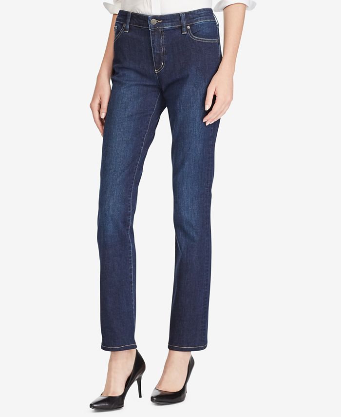 Lauren Ralph Lauren Super Stretch Premier Straight Jeans Macys