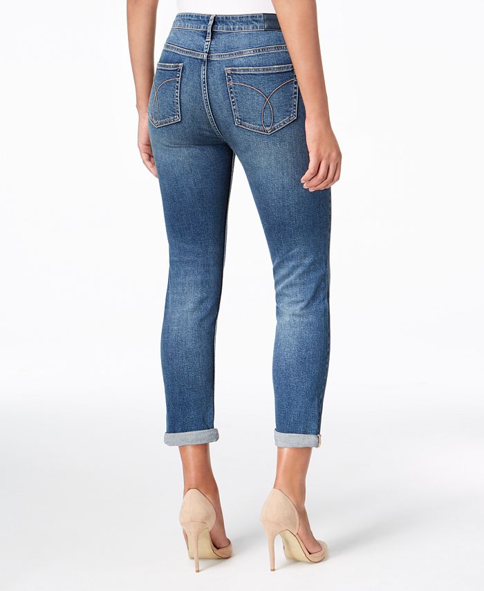 Calvin Klein Jeans Skinny Boyfriend Ankle Jeans - Macy's