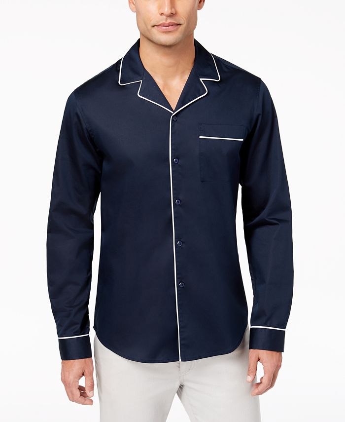 INC International Concepts I.N.C. Men's Pajama Shirt, Created for Macy