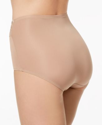 Warners&reg; No Pinching No Problems&reg; Dig-Free Comfort Waist with Lace Microfiber Brief RS7401P