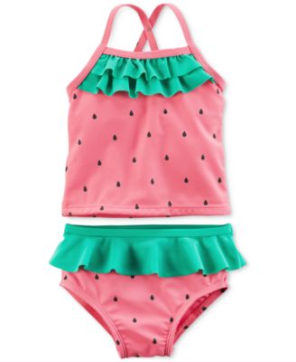 strawberry swimsuit baby