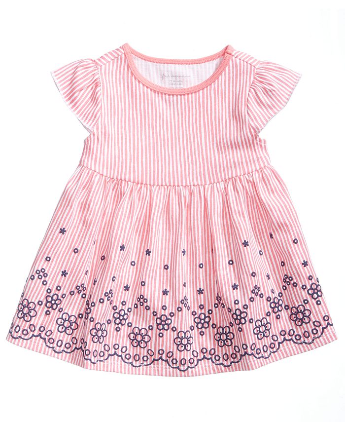 First Impressions Eyelet Border Cotton Tunic, Baby Girls, Created for ...