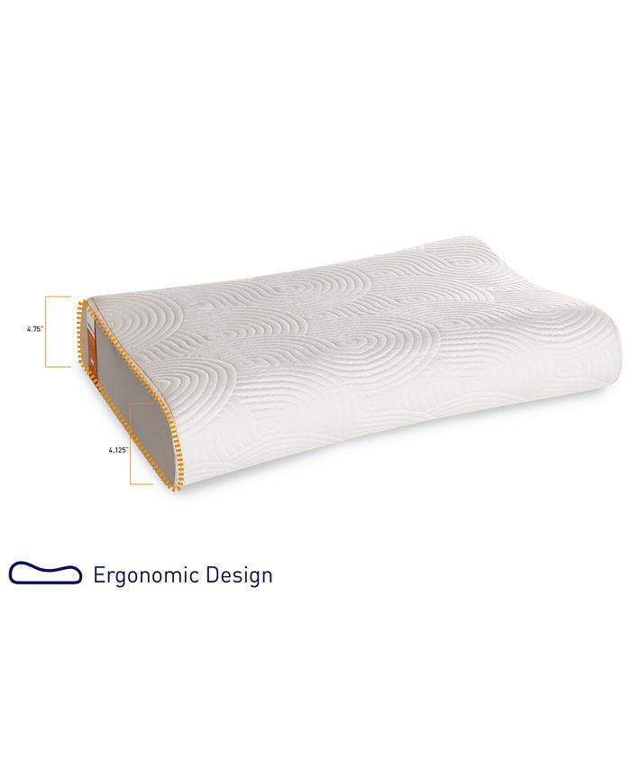 TempurPedic Side Sleeper Support Memory Foam Pillow Macy's